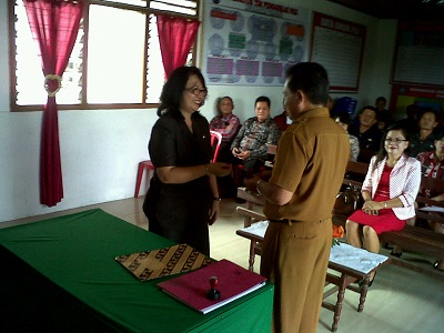 Sertijab Camat Tompaso, Kaunang Gantikan Mawuntu